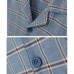 Men's Long Sleeve Woven Brushed Cotton Pajama Set