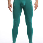 Men's Warm Pants Thin Fleece Casual Thermal Pants