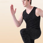 Men's Seamless Comfort Everyday Essential Odor-Control Warm Thermal Sets