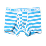 2 Pack European Luxury Brand Personalized Striped Men's Underwear