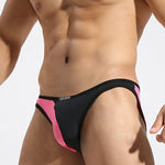 3 Pack Men's U-Pouch Breathable Nylon Briefs