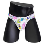 2 Pack Men's Cartoon High-Cut Breathable Bikini