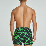 Men's Vibrant Graphic Odor-Control Comfy Waistband Casual Board Shorts