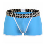 2 Pack Men's Seamless Snug Fit Separate Pouch Smooth Trunks