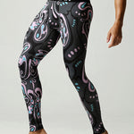 Men's Snug-Fit  Fashion Graphic Low-Rise Slim-Fit Enhancing Support Thermal Bottoms