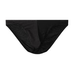 3 Pack Men's Mesh Sexy Low Waist Big Pouch Briefs