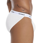 3 Pack Men's Sporty Comfy Waistband Briefs