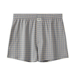3 Pack Men's Breathable Relaxed Fit & Loose-Fit Plaid Home Shorts