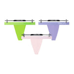 2 Pack Men's Large Pouch Enhancing Modal Breathable Thong