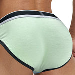 2 Pack Men's Middle-Rise Cotton Sexy Briefs