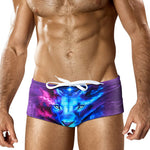 Men's Low-Rise Stylish Animal Print Swim Briefs
