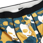 2 Pack Men's Printed High-Stretch Relaxed Fit Sport Activewear Tights