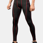 Men's Full Coverage Mesh Panel Quick-Dry Fabric Odor-Control Tops & Tights