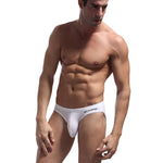 2 Pack Men's Comfortable Cotton Large Pouch Sports Bikini