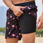 Men's Breathable Inner Pocket All-Day Freshness Board Shorts