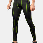 Men's Full Coverage Mesh Panel Quick-Dry Fabric Odor-Control Tops & Tights