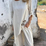 Lateefah | Relaxed Linen Blend Set
