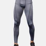 Men's Full Coverage Mesh Panel Quick-Dry Fabric Odor-Control Tops & Tights
