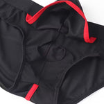 3 Pack Men's Breathable Separate Pouch Low-Rise Briefs with Openable Front Pouch