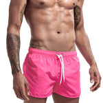 Quick Dry Beach Shorts with Drawstring