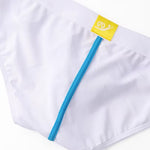 3 Pack Men's Breathable Separate Pouch Low-Rise Briefs with Openable Front Pouch