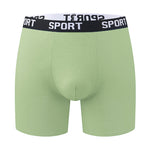 5 Pack Men's Moisture-Wicking Anti-Chafing Sporty Cut Stay-Put Fit Comfort Boxers Briefs