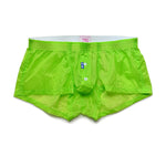 Men's Low-Rise Solid Color Boxer Shorts