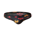 Men's Low-Rise Stylish Print Swim Briefs