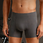 2 Pack Men's Seamless Ice Silk Smooth Touch Antibacterial Boxer Briefs