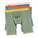 2 Pack Men's Active Flyless Boxer Briefs