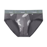4-pack Men's Sexy Leopard Print Ice Silk Mesh Briefs