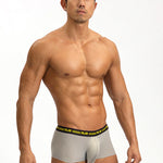 3 Pack Men's Seamless Ice Silk U-Pouch Low Waist Sexy Breathable Trunks