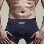 2 Pack Men's Large Pouch Trunks with Separate Pouch