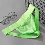2 Pack Men's Feather-Soft Texture Breathable Sexy U-Pouch Lifting Effect Jockstraps
