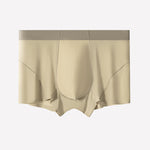 3 Pack Men's Seamless & Comfortable Mid-Rise Icy Silk Trunks