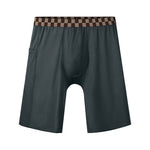 3 Pack Men's Anti-Chafing Extended Length High-Stretch Midway Briefs
