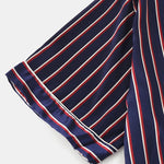 Men's Striped Satin Cool Pajamas Set