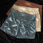 4 Pack Men's Luxury Soft Loose Fit Skin-Friendly Home Shorts