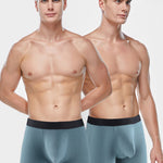 Men's Separate Big Pouch Long Boxer Briefs