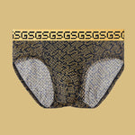4 Pack Men's Soft & Thin Cooling Touch Playful Prints Briefs