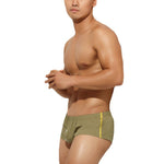 Men’s Breathable Trunks with Button Fly