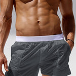 Men's Non-Lined Translucent Sexy Beach Shorts