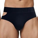 Men’s Ribbed Cutout Stretch Cotton Briefs