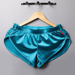 Men's Lounge Pants Comfortable Breathable Silky Sleep Shorts