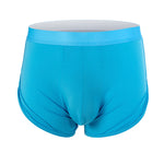 3 Pack Men's Mid Waist Breathable Mesh Home Aloha Boxers