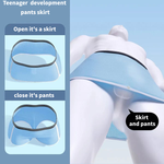 Men's  Button Casual U-Shaped Roman Skirt Dual-Purpose Arrow Pants Underwear