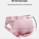 2 Pack Men's Breathable Personalized Low-Rise High-Elastic Briefs