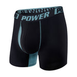 4 Pack Men's Mid-Rise Color Block Mesh Breathable Boxer Briefs