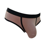 3 Pack Men's Seamless Comfort Large Supportive Pouch Sexy Low-Rise Briefs