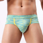 4 Pack Men's Premium Cotton Antibacterial Supportive Large Pouch Zero-Irritation Trunks